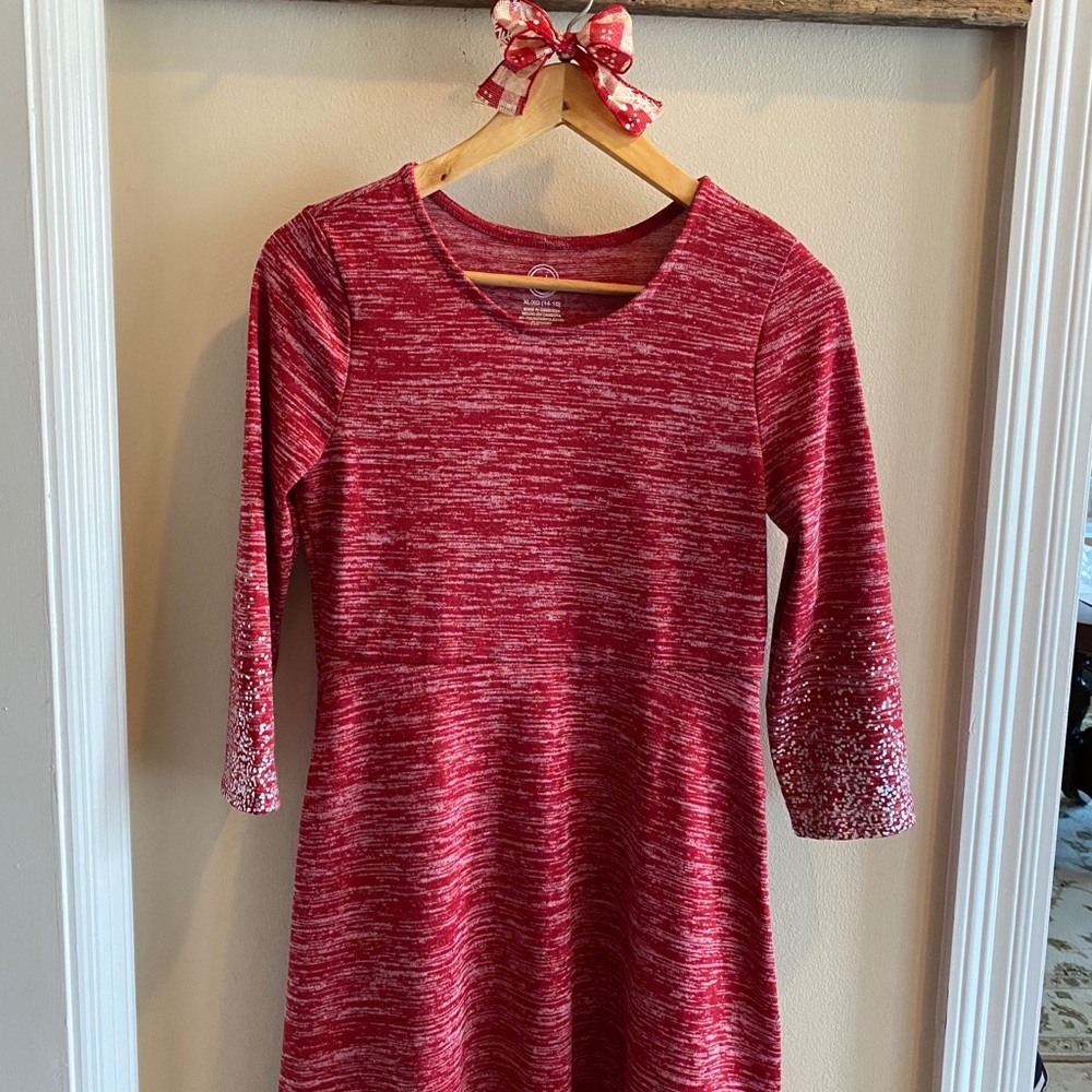 Girls Holiday Dress - size XL (14-16)